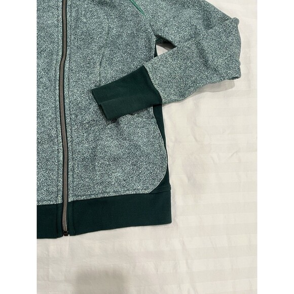 Lululemon Scuba Women’s Full Zip Hoodie Jacket Size 6 Green EUC Fleece Lined - Picture 3 of 10